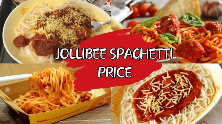 Jollibee Spaghetti Prices with Updated Menu in the Philippines 2024