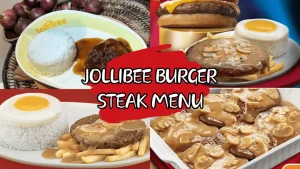 JOLLIBEE burger steak price