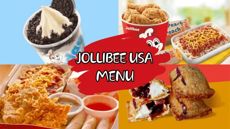 Jollibee USA Menu with Updated Price List 2024