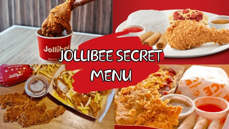 JOLLIBEE secret menu