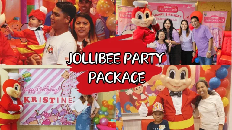 Jollibee Party Package | Celebrate Kids Party with us in 2024