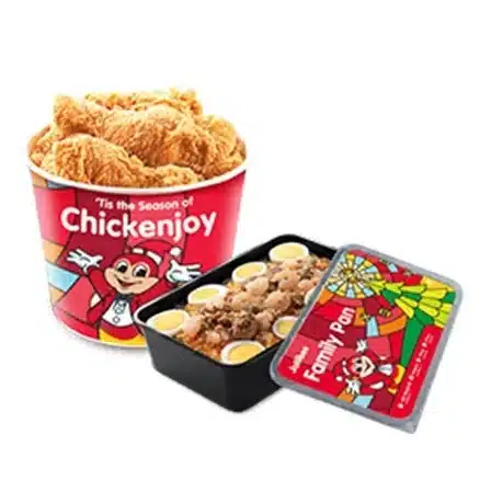 8-pc. Chickenjoy with Palabok Family Pan	