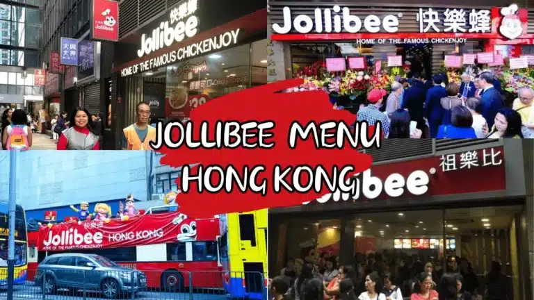 Jollibee Hong Kong Menu with Updated Price List in 2024