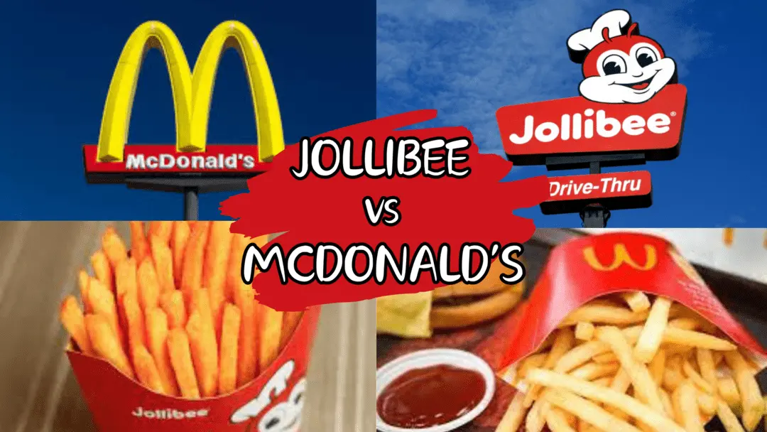 JOLLIBEE vs mcdonald's