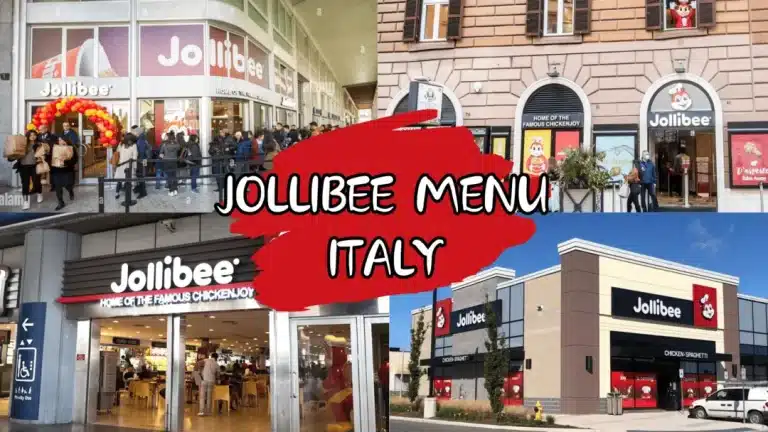 Jollibee Italia Menu Price 2024 | Check Locations and Delivery Number